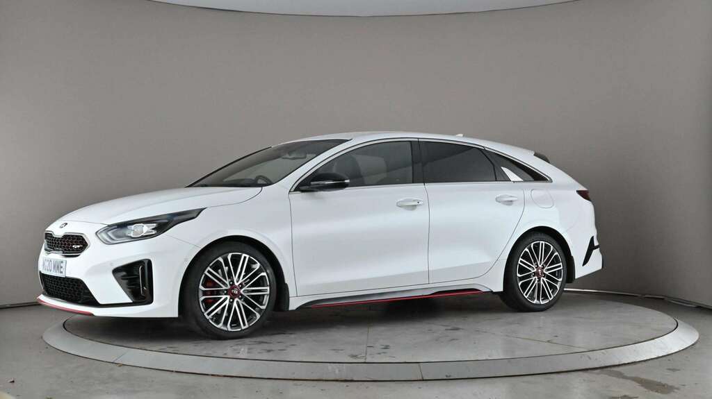 Kia Proceed 1.6T Gdi Isg Gt Dct 2020 White #3