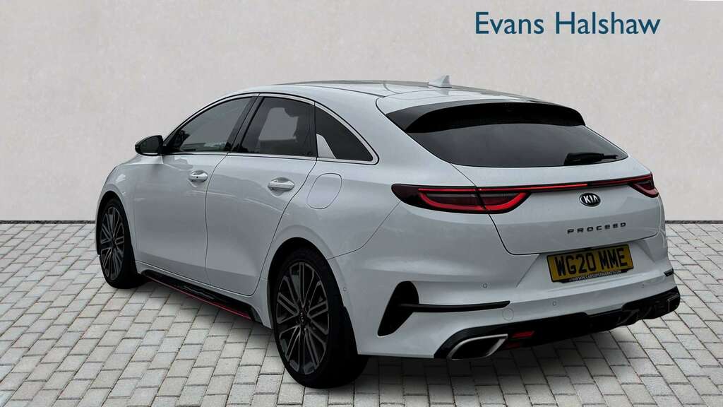 Kia Proceed 1.6T Gdi Isg Gt Dct 2020 White #4