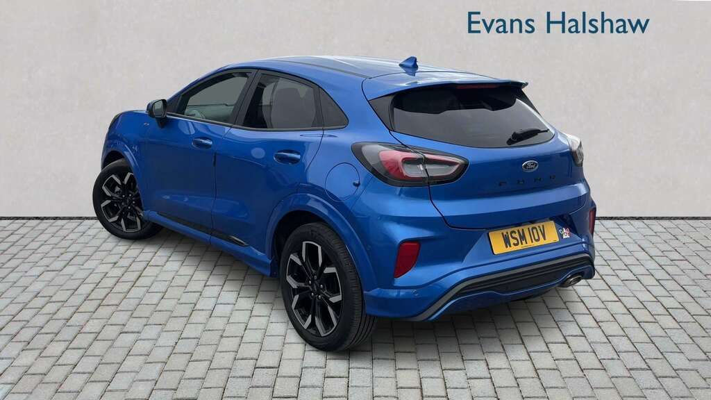 Ford Puma 1.0 Ecoboost Hybrid Mhev St-line X 2023 BA73ZGR Blue #2