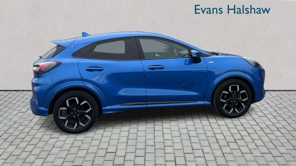 Ford Puma 1.0 Ecoboost Hybrid Mhev St-line X 2023 BA73ZGR Blue #3