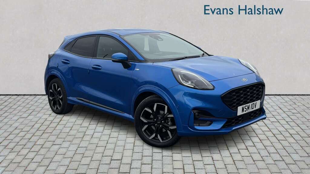Ford Puma 1.0 Ecoboost Hybrid Mhev St-line X 2023 Blue