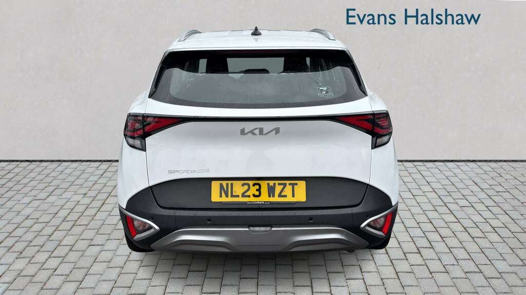 Kia Sportage 1.6T Gdi Isg 2 2023 NL23WZT White #5