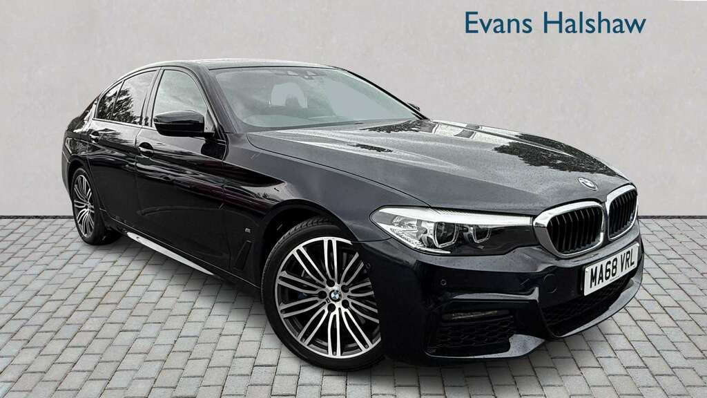 BMW 5 Series 530E M Sport 2018 Black