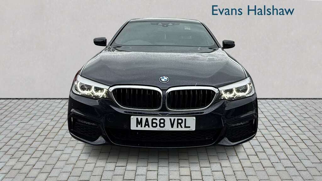 BMW 5 Series 530E M Sport 2018 MA68VRL Black #4