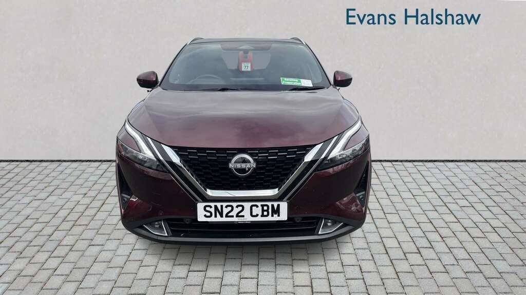 Nissan Qashqai 1.3 Dig-t Mh 158 Tekna 2022 SN22CBM Red #3