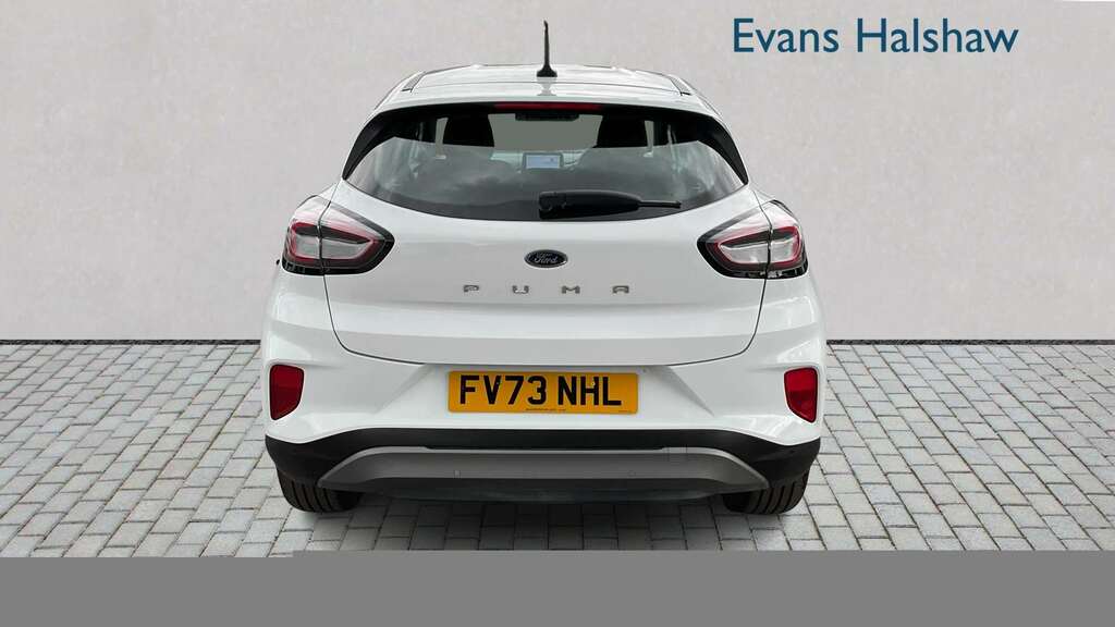 Ford Puma 1.0 Ecoboost Hybrid Mhev Titanium Dct 2023 FV73NHL White #5