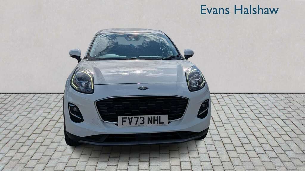 Ford Puma 1.0 Ecoboost Hybrid Mhev Titanium Dct 2023 FV73NHL White #4