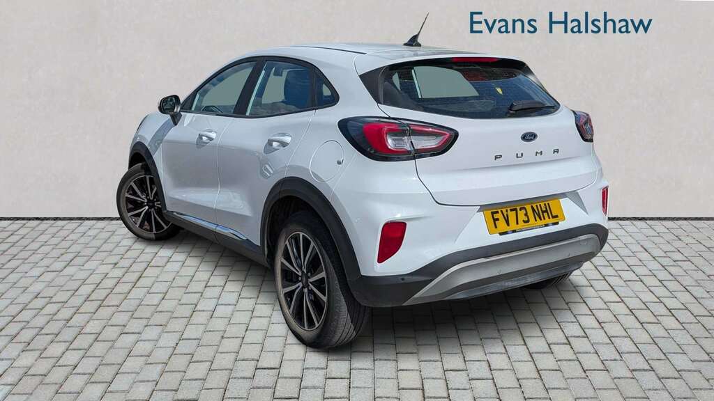 Ford Puma 1.0 Ecoboost Hybrid Mhev Titanium Dct 2023 FV73NHL White #2