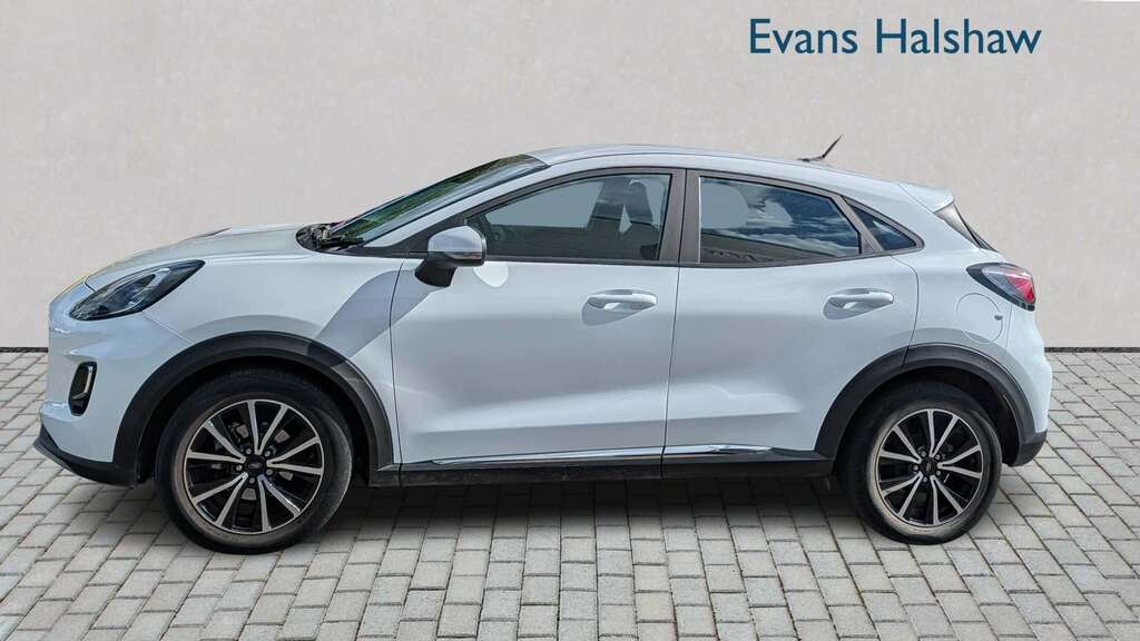 Ford Puma 1.0 Ecoboost Hybrid Mhev Titanium Dct 2023 FV73NHL White #3