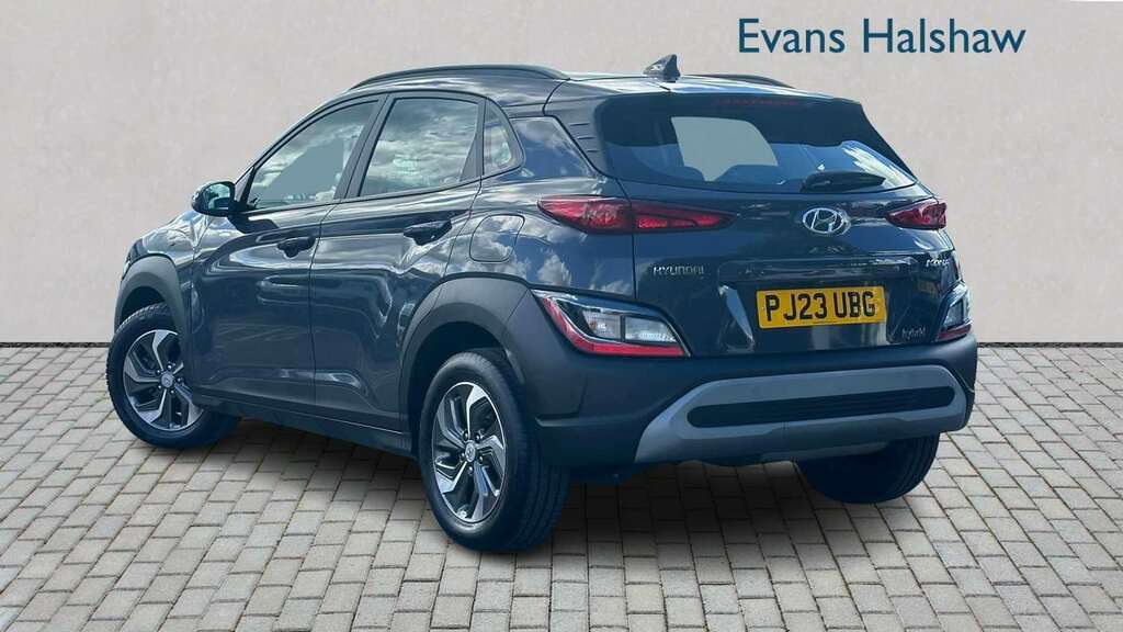 Hyundai Kona 1.6 Gdi Hybrid Se Connect Dct 2023 PJ23UBG Grey #2