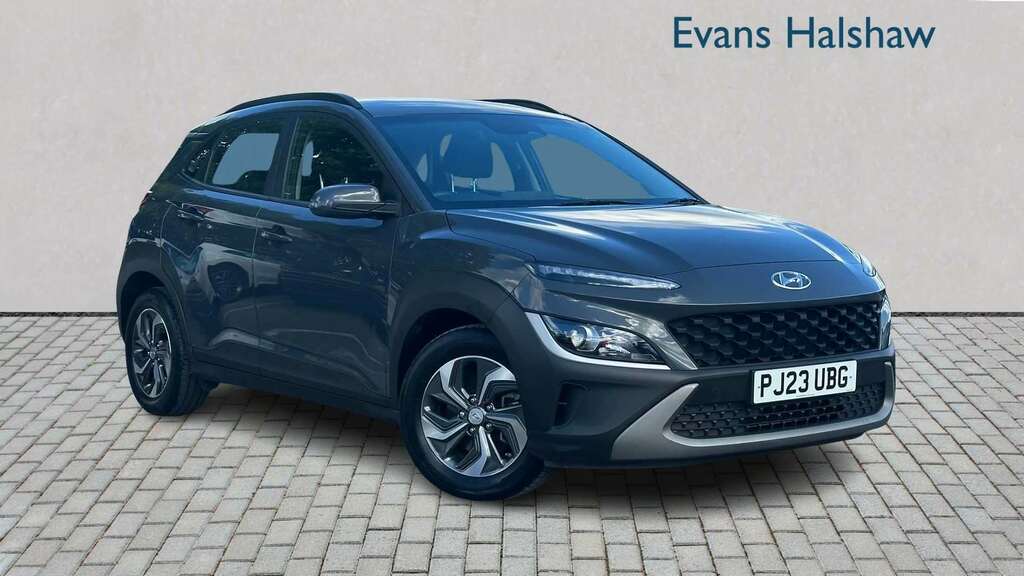 Hyundai Kona 1.6 Gdi Hybrid Se Connect Dct 2023 PJ23UBG Grey
