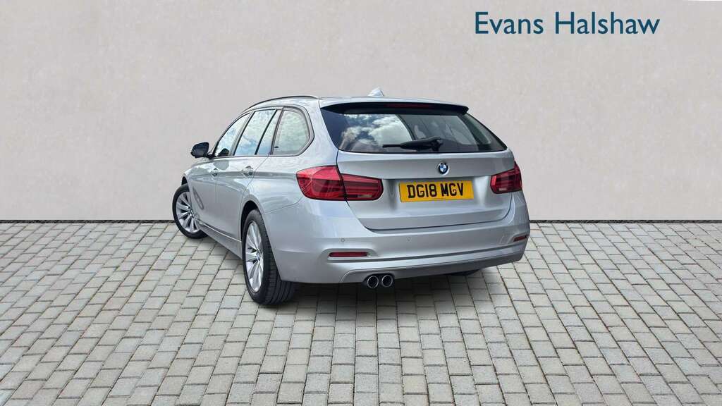 BMW 3 Series 320D Se Step 2018 DG18MGV Silver #2