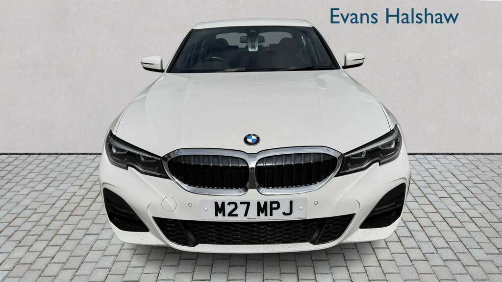 BMW 3 Series 330E Xdrive M Sport Step 2020 YP70VFU White #2