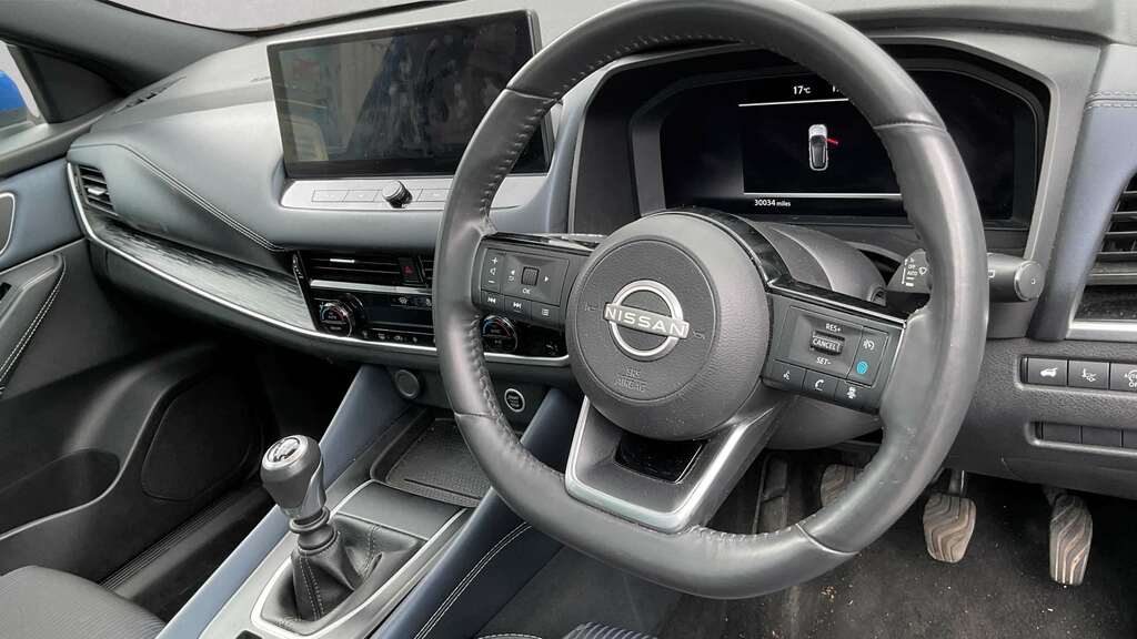Nissan Qashqai 1.3 Dig-t Mh Tekna 2024 DN73OJM Blue #6