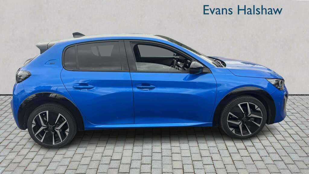 Peugeot 208 1.2 Hybrid 100 Gt E-dsc6 2025 YR25LPL Blue #3