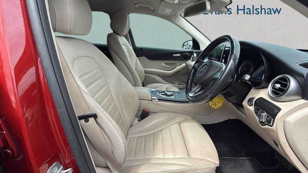 Mercedes-Benz GLC Class 220D 4Matic Sport 9G-tronic 2018 YT68KBN Red #6