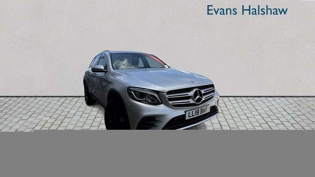Mercedes-Benz GLC Class 220D 4Matic Amg Line 9G-tronic 2018 Silver