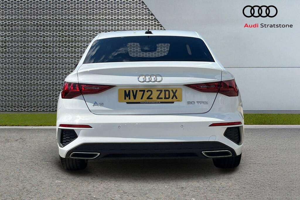 Audi A3 30 Tfsi S Line 2022 MV72ZDX White #6