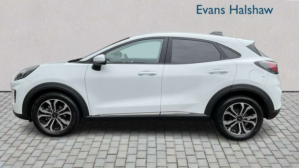 Ford Puma 1.0 Ecoboost Hybrid Mhev Titanium 2024 PJ24VBM White #3