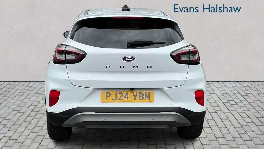 Ford Puma 1.0 Ecoboost Hybrid Mhev Titanium 2024 PJ24VBM White #5