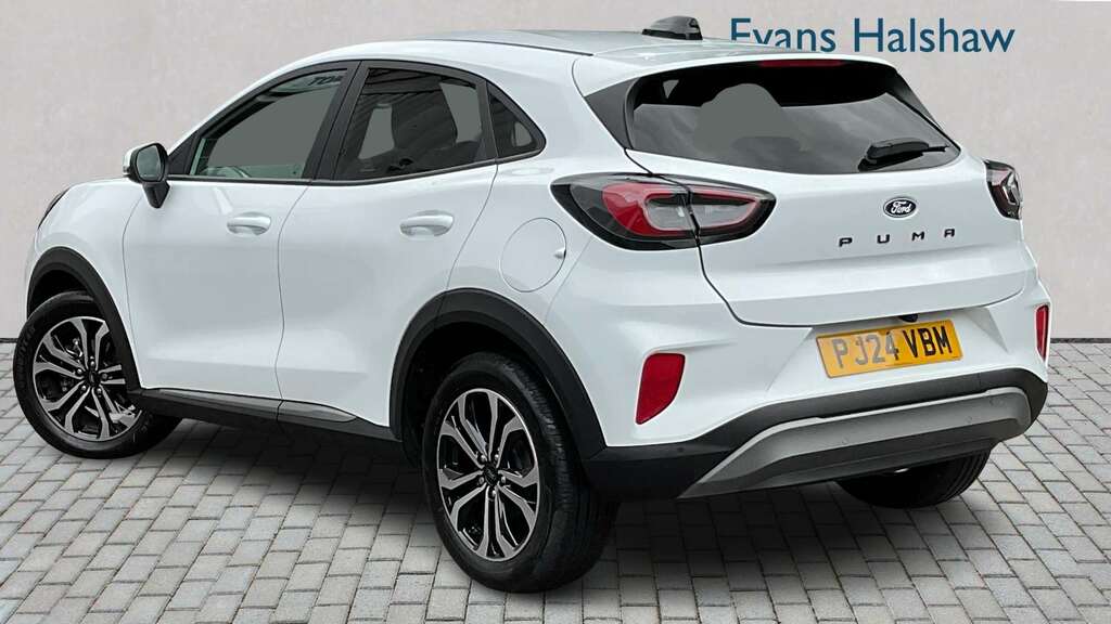 Ford Puma 1.0 Ecoboost Hybrid Mhev Titanium 2024 PJ24VBM White #2