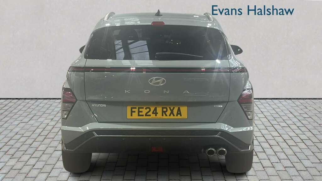 Hyundai Kona 1.6 Gdi Hybrid N Line Dct 2024 FE24RXA Green #5
