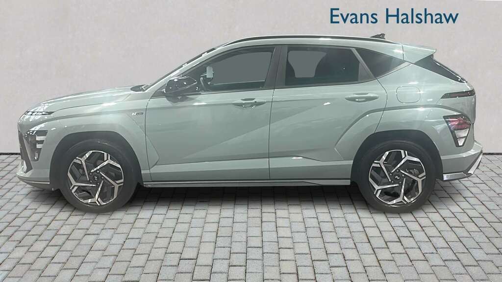 Hyundai Kona 1.6 Gdi Hybrid N Line Dct 2024 FE24RXA Green #3