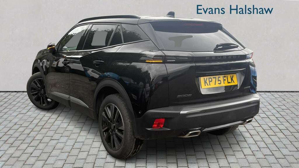 Peugeot 2008 1.2 Hybrid 145 Gt Premium E-dsc6 2025 KP75FLK Black #3