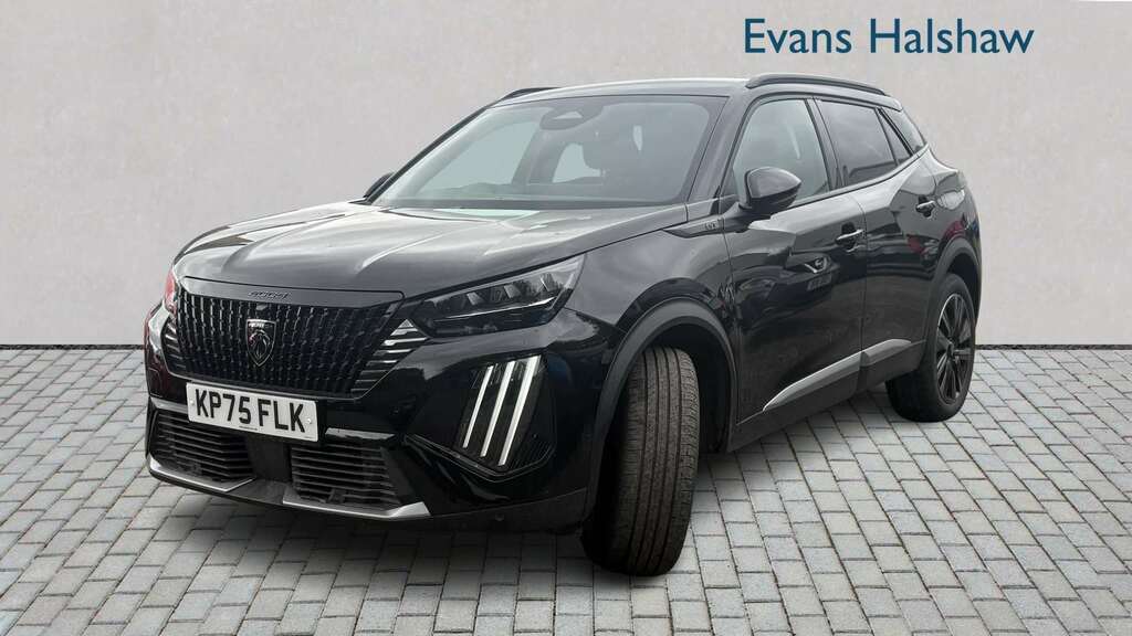 Peugeot 2008 1.2 Hybrid 145 Gt Premium E-dsc6 2025 KP75FLK Black #2