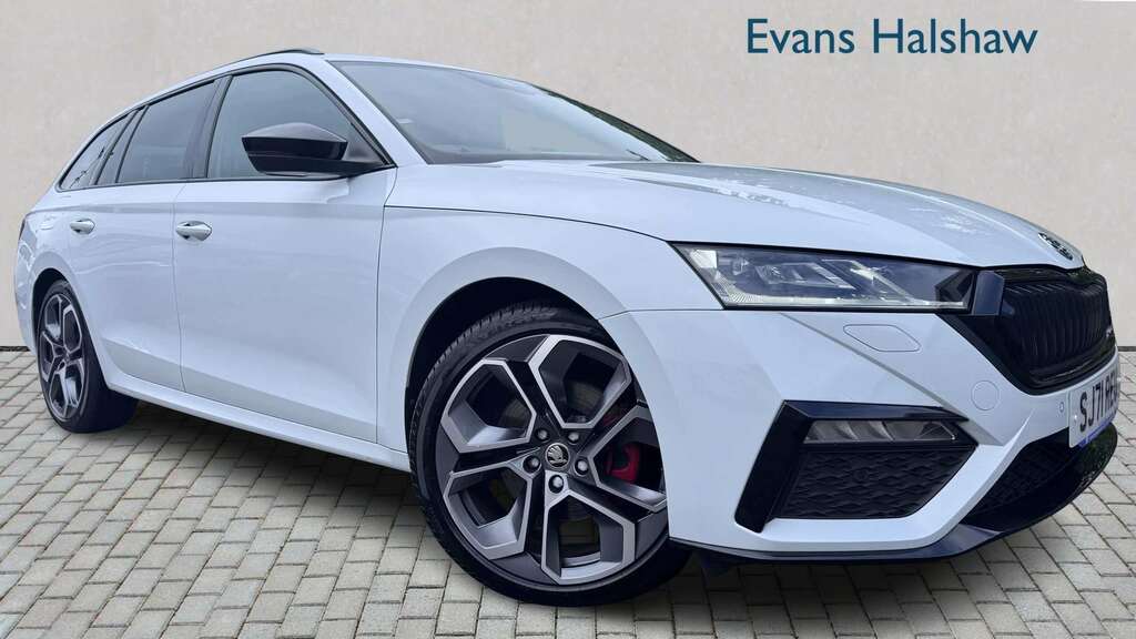 Skoda Octavia 2.0 Tdi 200 Vrs Dsg 2021 White