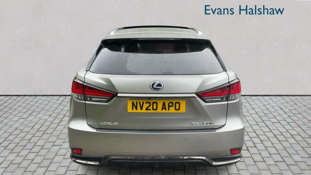 Lexus RX 450H 3.5 F-sport Cvt 2020 Silver #4