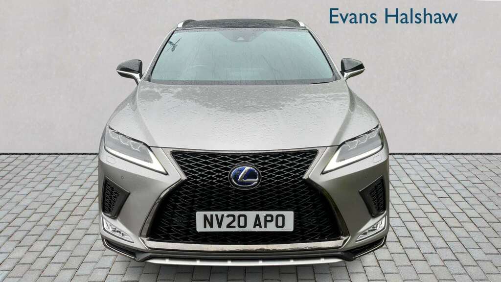 Lexus RX 450H 3.5 F-sport Cvt 2020 Silver #3