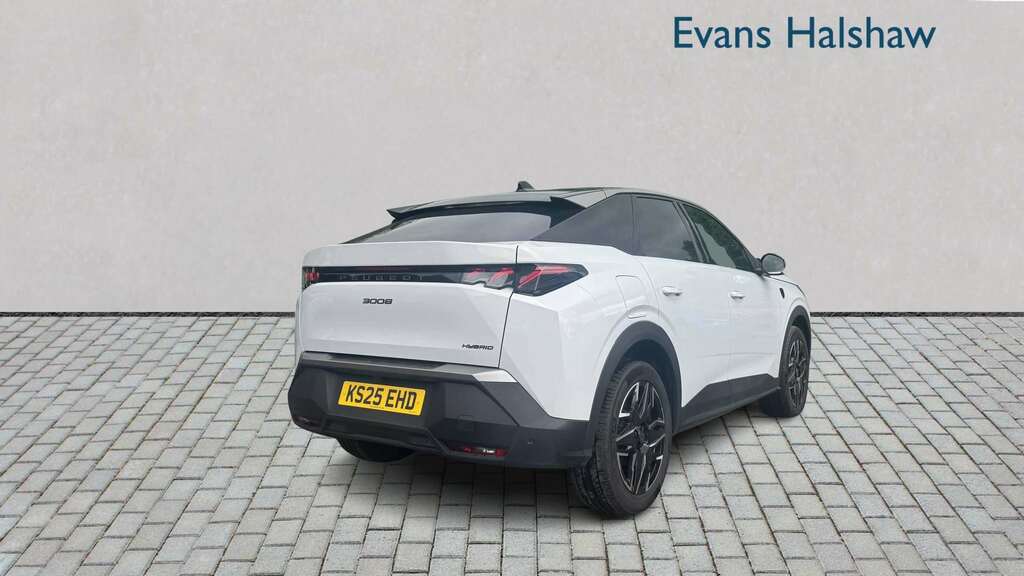 Peugeot 3008 1.2 Hybrid 136 Gt E-dsc6 2025 KS25EHD White #2