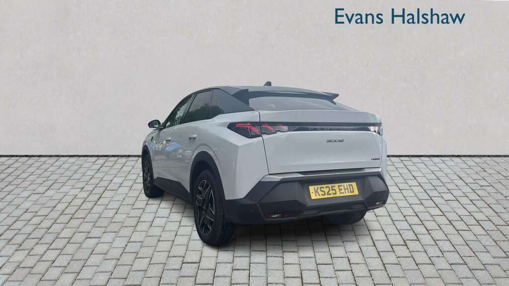 Peugeot 3008 1.2 Hybrid 136 Gt E-dsc6 2025 KS25EHD White #4