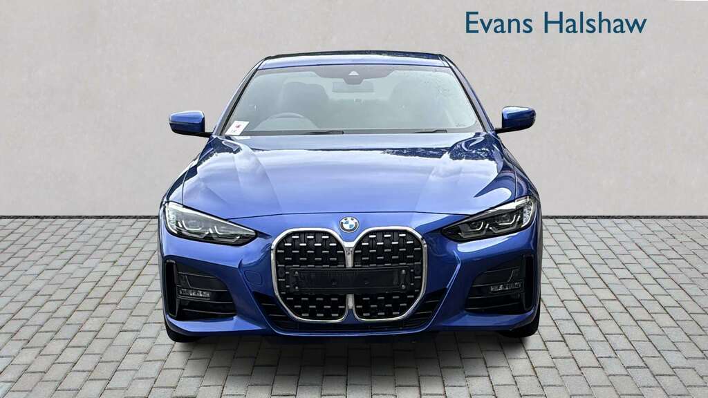 BMW 4 Series 420D Mht M Sport Step 2022 Blue #3