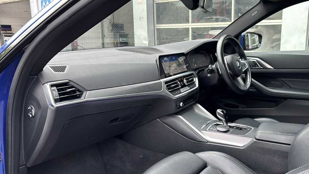 BMW 4 Series 420D Mht M Sport Step 2022 Blue #6