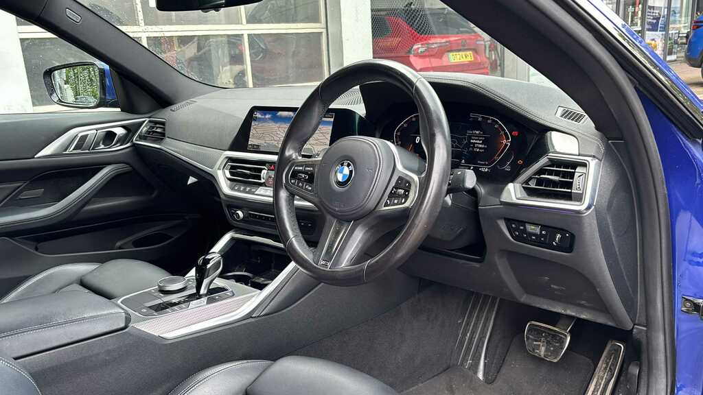 BMW 4 Series 420D Mht M Sport Step 2022 Blue #5