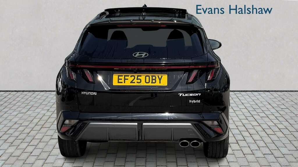 Hyundai Tucson 1.6T Hybrid N Line S 2025 EF25OBY Black #5