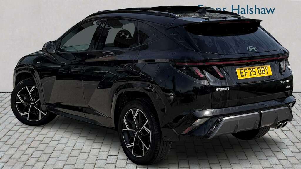 Hyundai Tucson 1.6T Hybrid N Line S 2025 EF25OBY Black #2