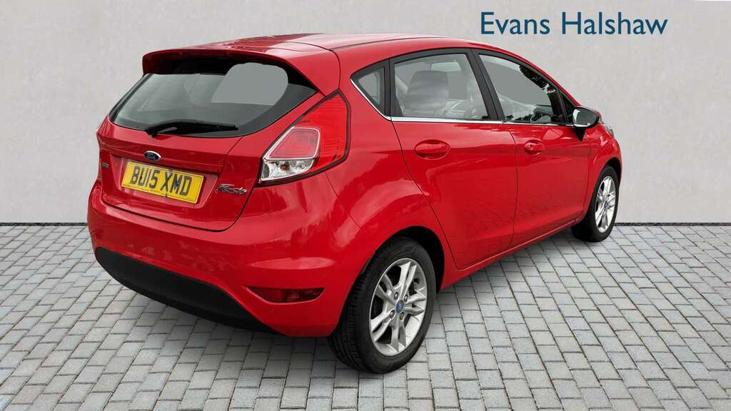 Ford Fiesta 1.0 Ecoboost Zetec 2015 BU15XMD Red #5