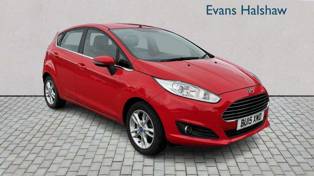 Ford Fiesta 1.0 Ecoboost Zetec 2015 Red