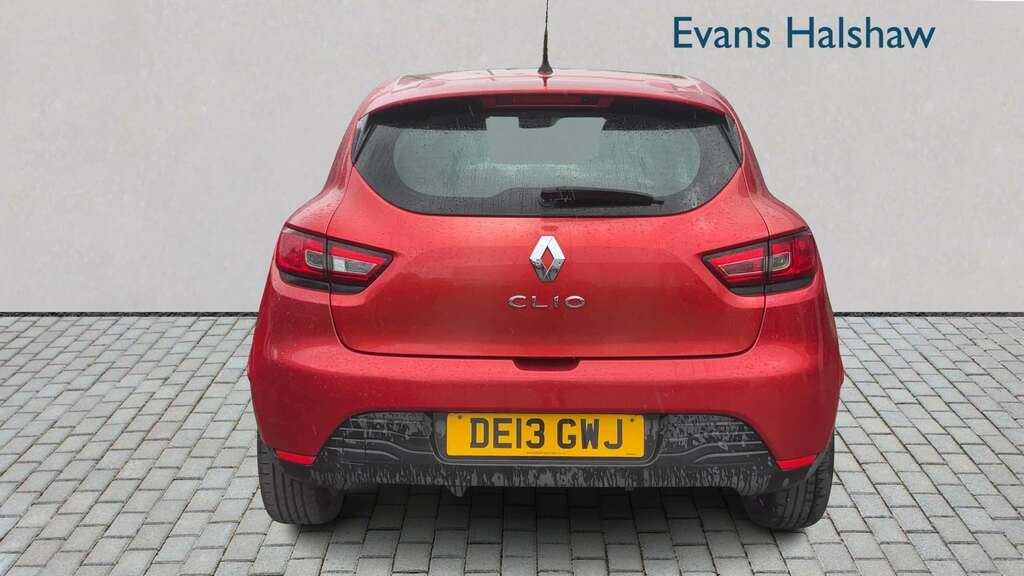 Renault Clio 1.2 16V Expression 2013 Red #5