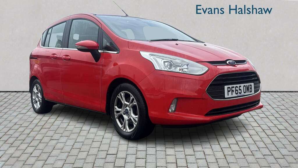 Ford B-Max 1.0 Ecoboost Zetec 2016 Red