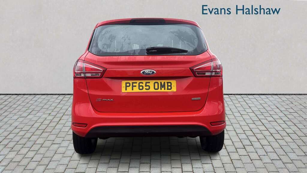 Ford B-Max 1.0 Ecoboost Zetec 2016 Red #4