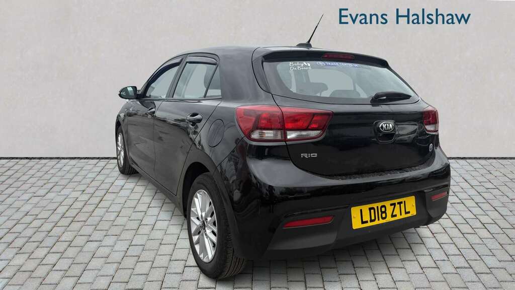 Kia RIO 1.25 2 2018 Black #4