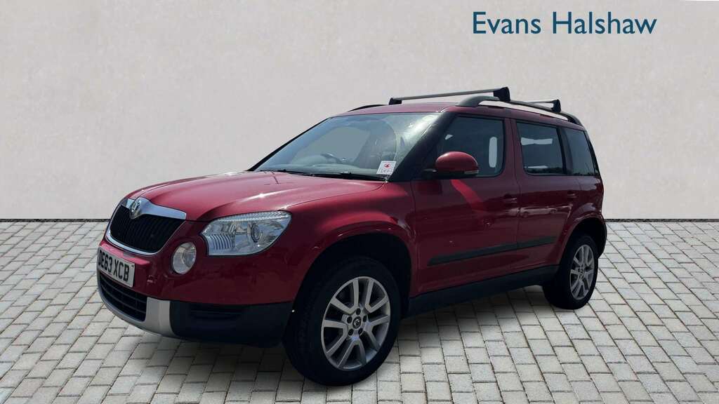 Skoda Yeti 2.0 Tdi Cr 170 Elegance 4X4 2013 DE63XCB Red #2