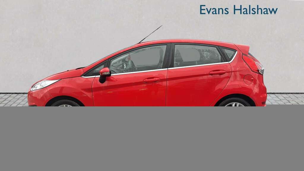 Ford Fiesta 1.25 82 Zetec 2015 YP15KSF Red #2