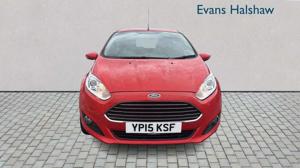 Ford Fiesta 1.25 82 Zetec 2015 YP15KSF Red #3