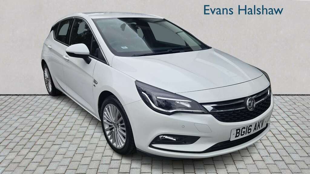 Vauxhall Astra 1.4T 16V 150 Elite Nav 2016 White