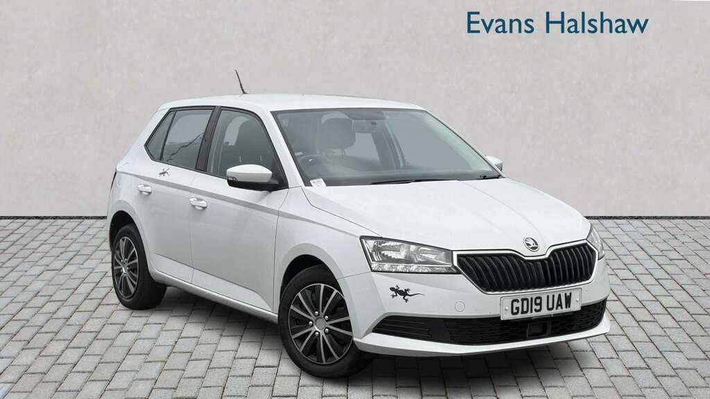 Skoda Fabia 1.0 Mpi 75 S 2019 White